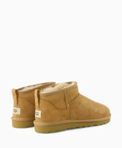 Ugg Enkellaars Classic Ultra Mini Cognac