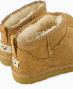 Ugg Enkellaars Classic Ultra Mini Cognac