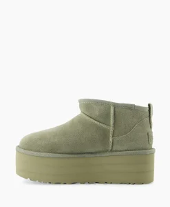 Ugg Enkellaars W Classic Ultra Mini Platform Groen