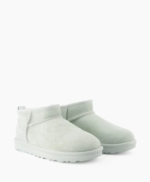 Ugg Enkellaars W Classic Ultra Mini Licht Blauw