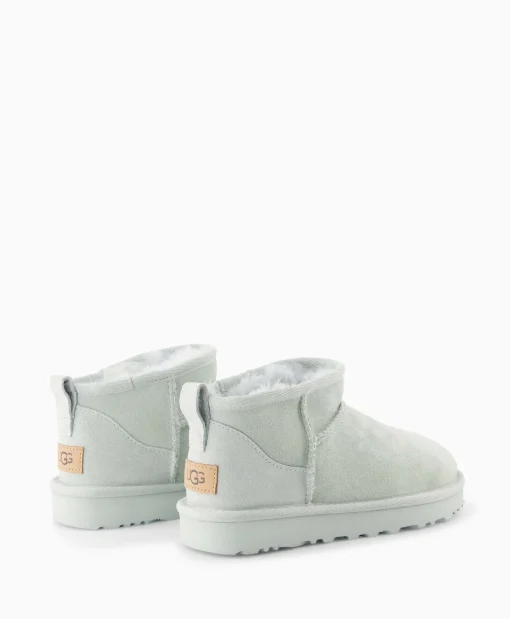 Ugg Enkellaars W Classic Ultra Mini Licht Blauw