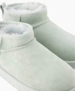 Ugg Enkellaars W Classic Ultra Mini Licht Blauw