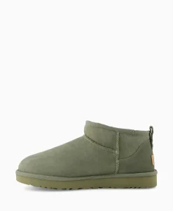 Ugg Enkellaars Winterboot Classic Ultra Mini Khaki