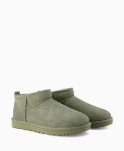 Ugg Enkellaars Winterboot Classic Ultra Mini Khaki