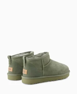 Ugg Enkellaars Winterboot Classic Ultra Mini Khaki