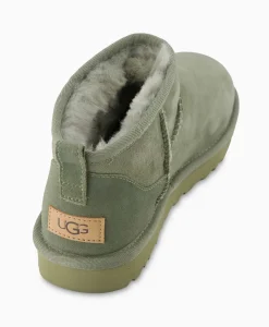 Ugg Enkellaars Winterboot Classic Ultra Mini Khaki