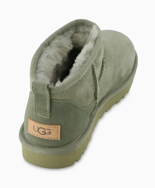 Ugg Enkellaars Winterboot Classic Ultra Mini Khaki