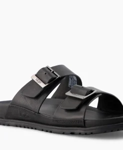 Ugg Sandaal Wainscott Buckle Slide Black Jeans