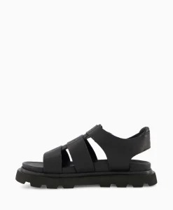 Ugg Sandaal Zonder Hak Capitelle Strap Zwart