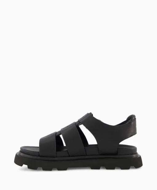 Ugg Sandaal Zonder Hak Capitelle Strap Zwart