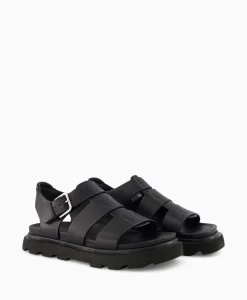 Ugg Sandaal Zonder Hak Capitelle Strap Zwart