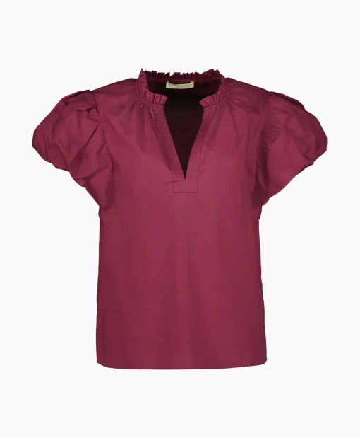 Ulla Johnson Blouse Klara Bordeaux