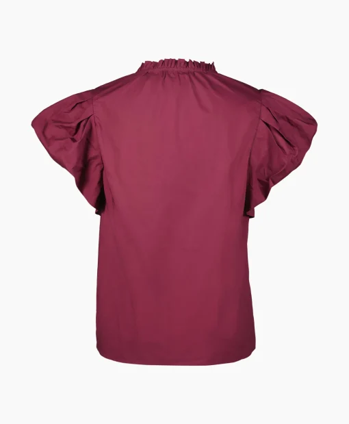 Ulla Johnson Blouse Klara Bordeaux