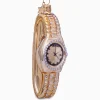 Vondels Vondels Kerstbal Horloge Goud