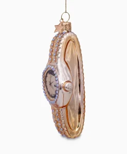 Vondels Vondels Kerstbal Horloge Goud