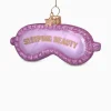 Vondels Vondels Kerstbal Sleeping Beauty Slaapmasker Pink