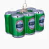Vondels Vondels Kerstbal Sixpack Bier Groen