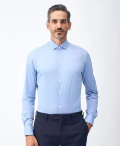 Xacus Active Shirt Blauw Dessin