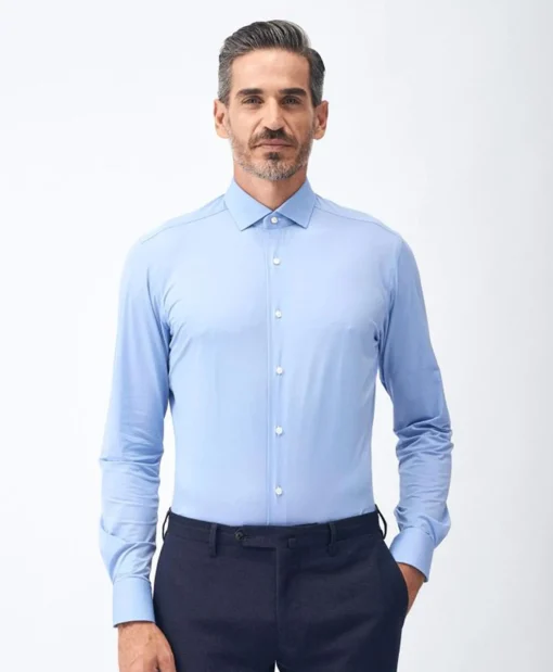Xacus Active Shirt Blauw Dessin