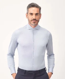 Xacus Active Shirt Midden Blauw