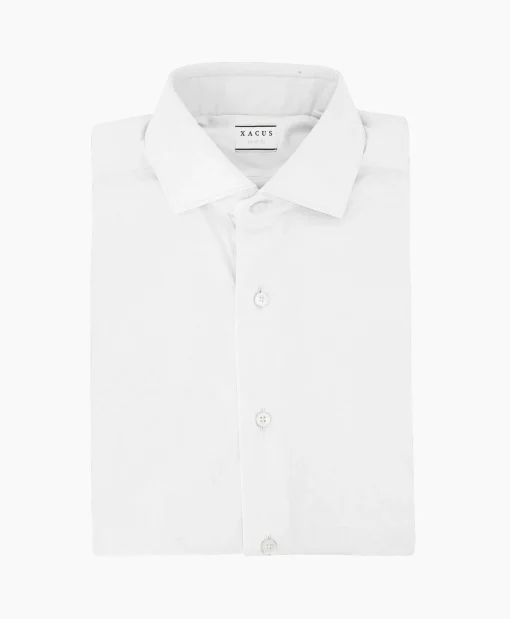 Xacus Tailor Fit Shirt Wit