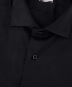Xacus Tailor Fit Shirt Zwart