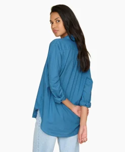 Xirena Blouse Beau Petrol