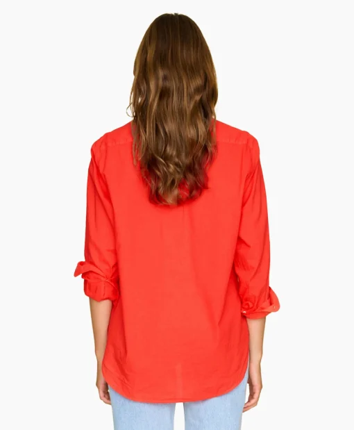 Xirena Blouse Beau Rood