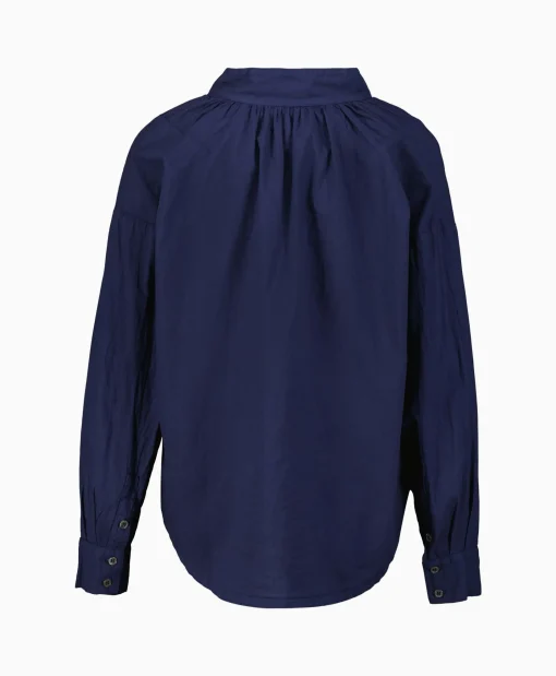 Xirena Blouse Corey Donker Blauw