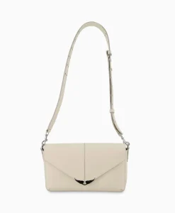 Zadig & Voltaire Crossbody Tas Borderline Daily Grained Leath Ecru
