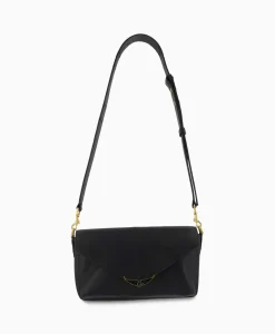 Zadig & Voltaire Crossbody Tas Borderline Daily Grained Leath Zwart