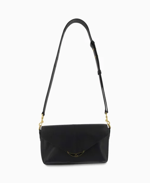 Zadig & Voltaire Crossbody Tas Borderline Daily Grained Leath Zwart