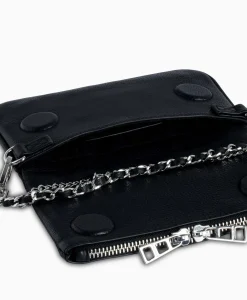 Zadig & Voltaire Crossbody Tas Rock Nano Plumetis Zwart
