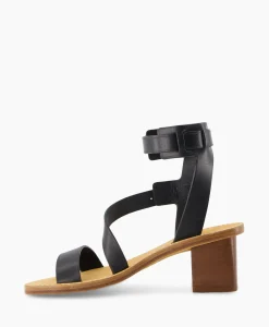 Zadig & Voltaire Sandaal Met Hak Cecilia Caprese Sandal Leather Zwart