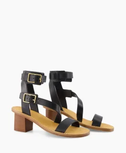 Zadig & Voltaire Sandaal Met Hak Cecilia Caprese Sandal Leather Zwart