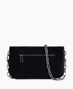 Zadig & Voltaire Schouder / Hand Tas Rock Eternal Smooth Calfskin Zwart