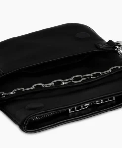Zadig & Voltaire Schouder / Hand Tas Rock Eternal Smooth Calfskin Zwart