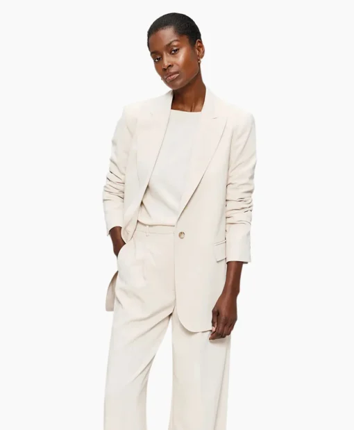 Zenggi Blazer Cool Panama Off White