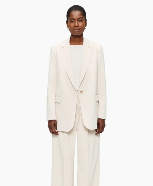Zenggi Blazer Cool Panama Off White