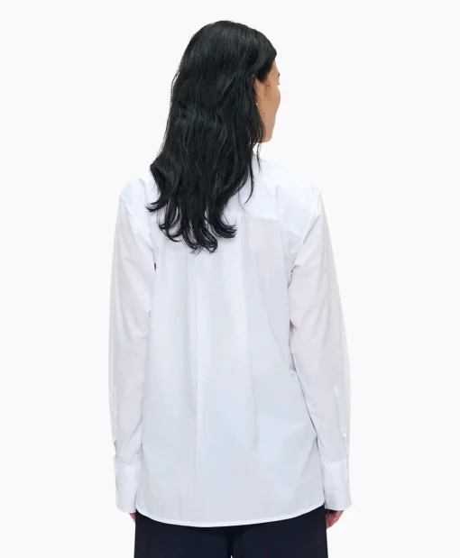 Zenggi Blouse Boyfriend Wit