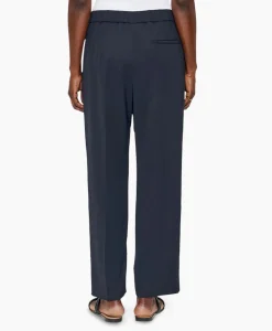 Zenggi Chino Japanese Crepe Relaxed Donker Blauw