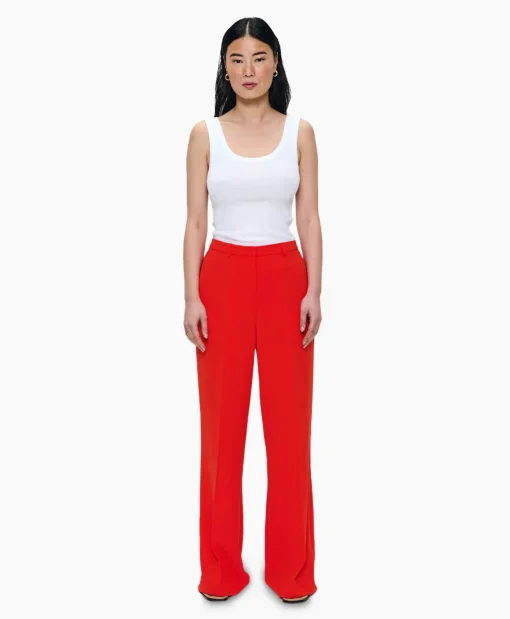 Zenggi Pantalon Techno Silk Rood