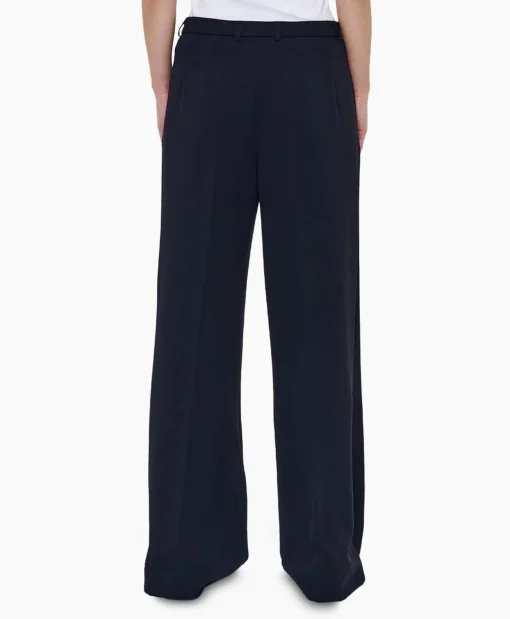 Zenggi Pantalon Techno Silk Donker Blauw