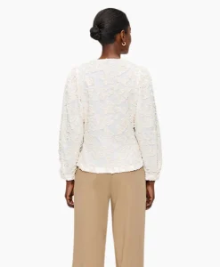 Zenggi Tuniek Embroidered Off White
