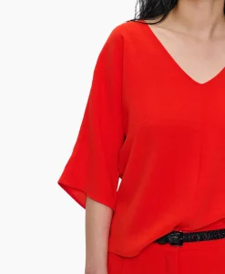 Zenggi Tuniek V-Neck Rood